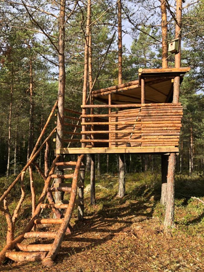 Timber Cottages With Jacuzzi And Sauna Near Lake Vaenern Karlstad Ngoại thất bức ảnh